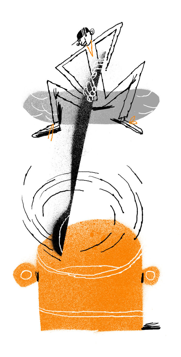 thin air to stir